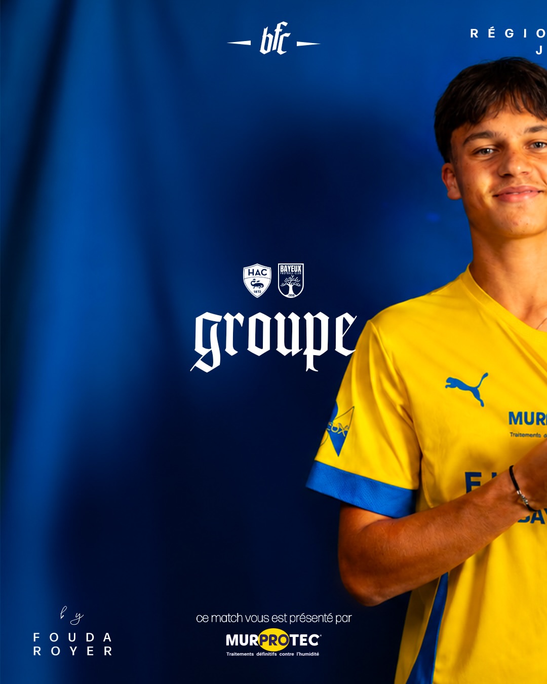 Le groupe qui ira au Havre ce soir.