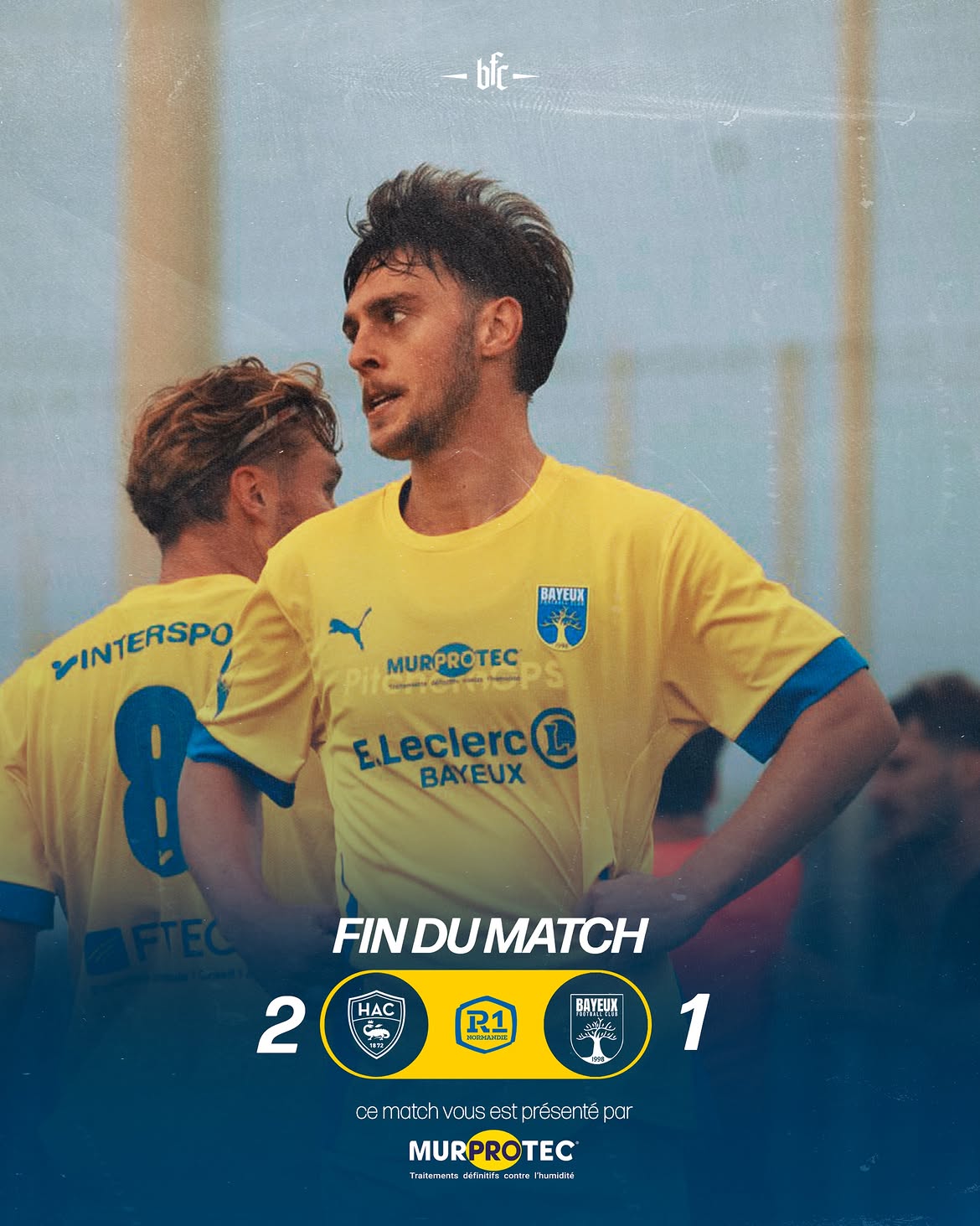 C’est terminé au Havre. 