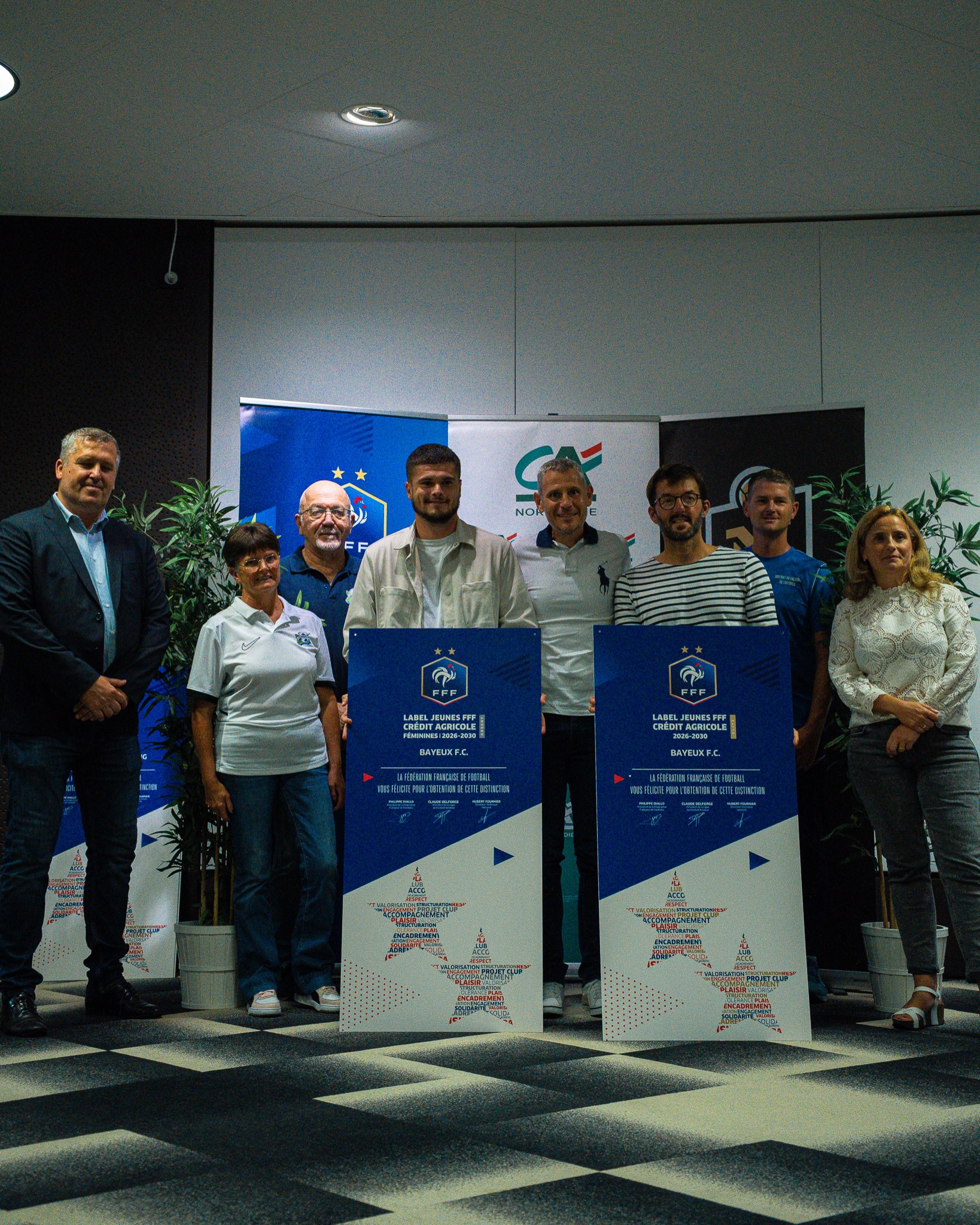 Nos deux labels officiellement remis !