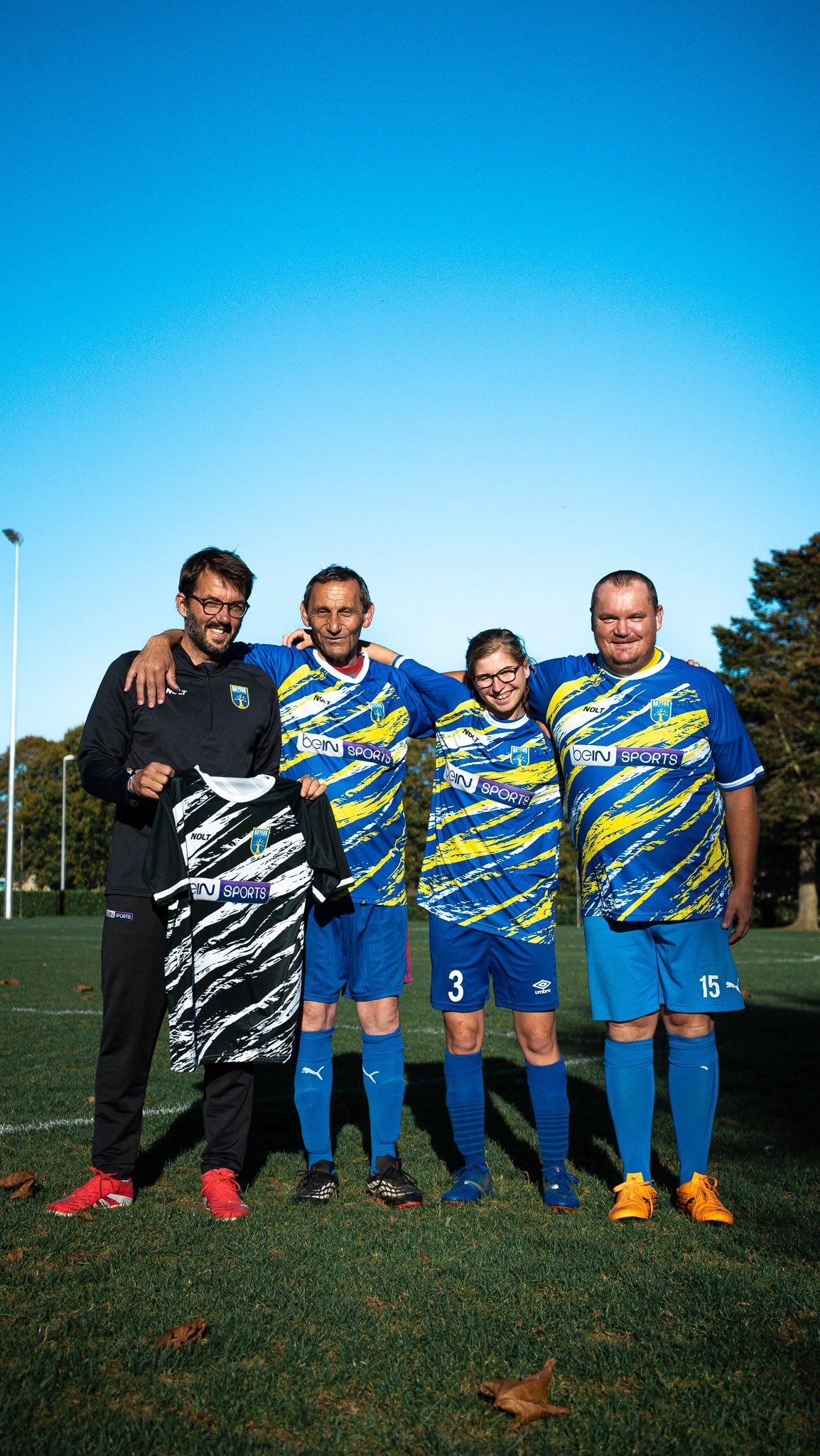 Nouvelle tenue pour notre Sport Adapté !