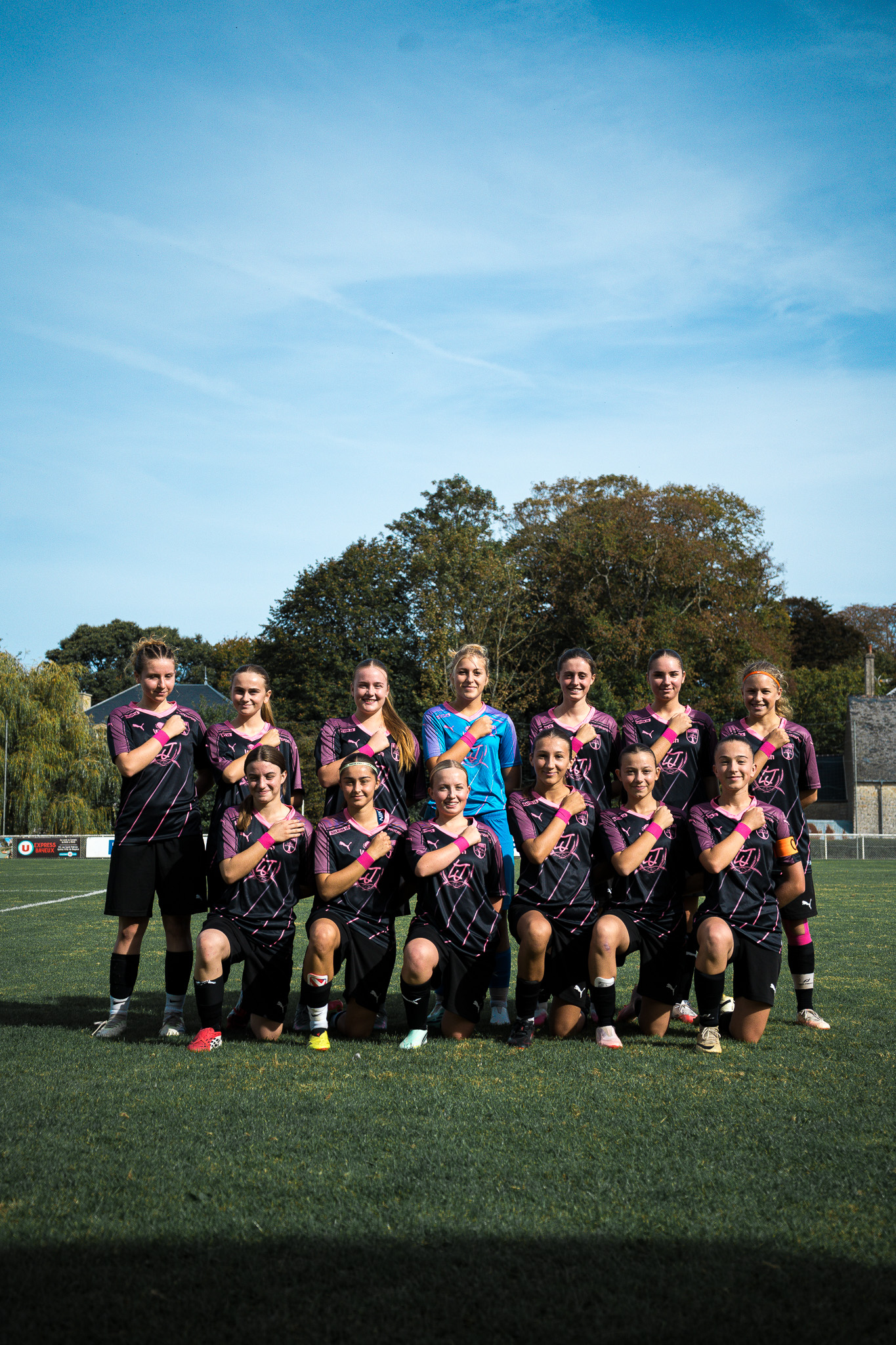 Nos U18F sont dans le thème